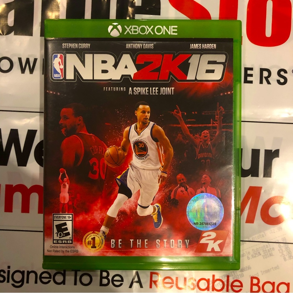 NBA 2K 16. For the Xbox one